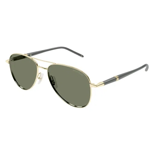 Montblanc MB0345S Sunglasses - Gold - view 2